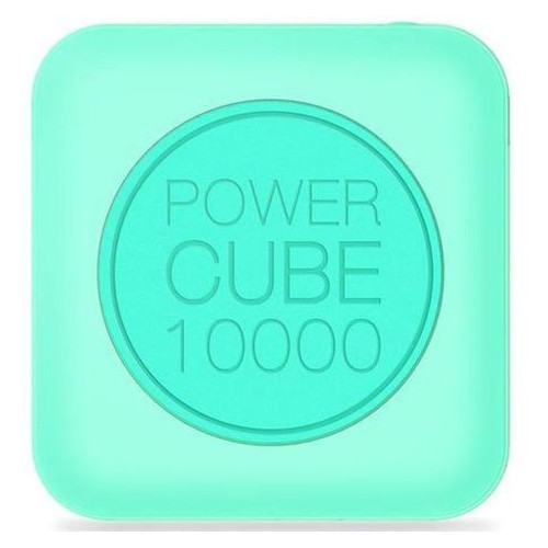 Внешний аккумулятор MiPow Power Cube 10000 mAh Light Blue фото №1