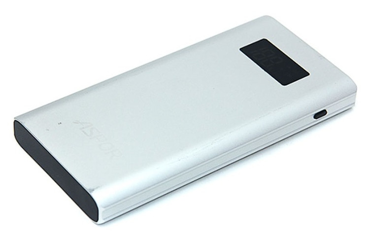 Внешний аккумулятор Aspor Q388 Qualcomm 3.0 10000mAh Silver фото №1