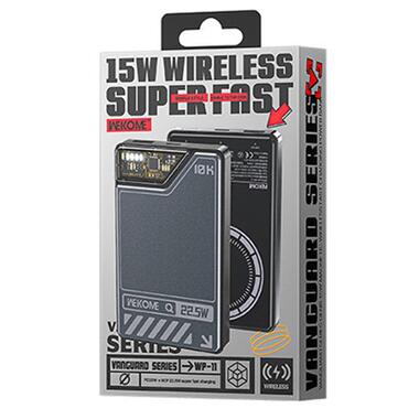 Повербанк WK Wekome Vanguard Magnetic Wireless Fast Charging 10000mAh 15W Tarnish (WP-11) фото №2