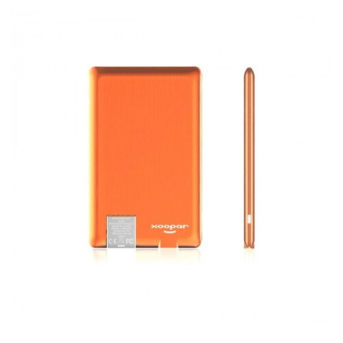 Внешний аккумулятор Xoopar Power Card Orange (XP61057.20RV) фото №3