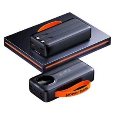 Батарея универсальная XoKo 30000mAh, 22,5W, PD, QC, black (WK-CK-018) фото №4