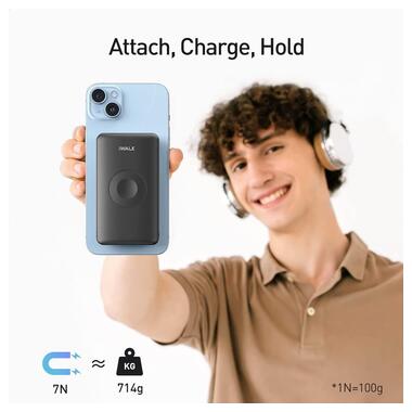 Повербанк iWalk Mag-X (HBT001-001A-E) чорний фото №6