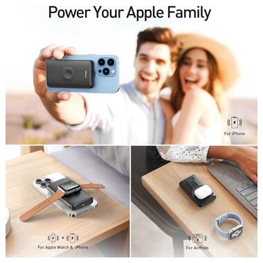 Повербанк iWalk Mag-X (HBT001-001A-E) чорний фото №8