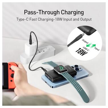 Повербанк iWalk Mag-X (HBT001-001A-E) чорний фото №5