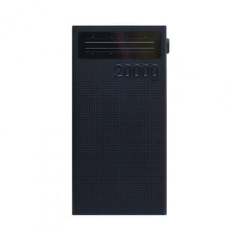 Павербанк зовнішній акумулятор XPRO RPP-102 20000 mAh з індикацією заряджання чорний (32607-01) фото №1
