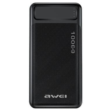 Портативний зарядний пристрій AWEI P5K 10000mAh чорний (AM-3163_402) фото №1