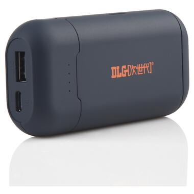 Універсальна мобільна батарея Case DLG-C2 Black, 2x18650, LED, USB-C 5V/2.1A, Box фото №2