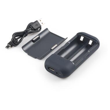 Універсальна мобільна батарея Case DLG-C2 Black, 2x18650, LED, USB-C 5V/2.1A, Box фото №6