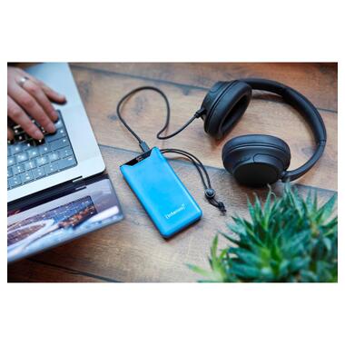 Батарея універсальна Intenso F10000 10000mAh QC/3.0 blue (7332035) фото №6