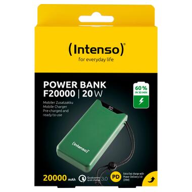 Батарея универсальная Intenso F20000 20000mAh PD/18W, QC3.0, green (7332057) фото №4