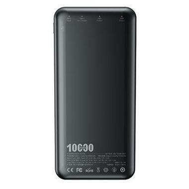 Універсальна мобільна батарея Proda AZEADA Chuangnon AZ-P06 10000 mAh 22.5W fast charging, чорний фото №2