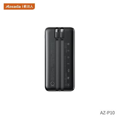 Універсальна мобільна батарея Proda Azeada Shilee AZ-P10 10000mAh 22.5W Black (PD-AZ-P10-BK) фото №2