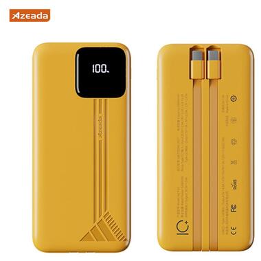 Універсальна мобільна батарея Proda Azeada Shilee AZ-P10 10000mAh 22.5W Yellow (PD-AZ-P10-YEL) фото №2