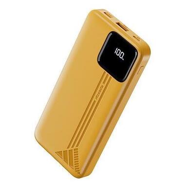 Універсальна мобільна батарея Proda Azeada Shilee AZ-P10 10000mAh 22.5W Yellow (PD-AZ-P10-YEL) фото №5