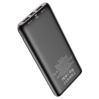 Зовнішній акумулятор Hoco J81 10000mAh Black (25456) фото №4