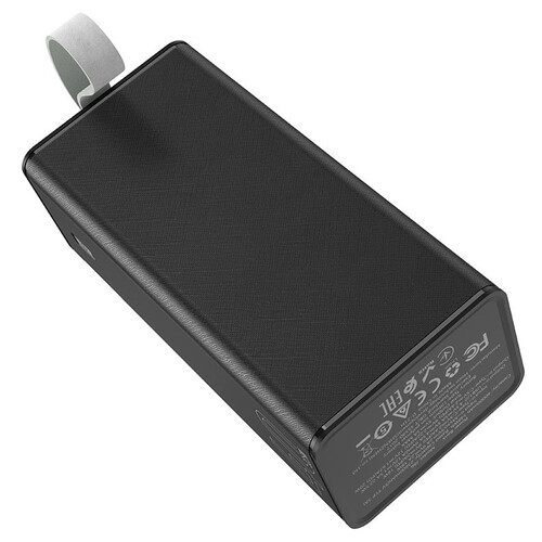 Акумулятор портативний Hoco J86 Power Bank 22.5W Quick Charge 3.0 40000mAh чорний фото №3