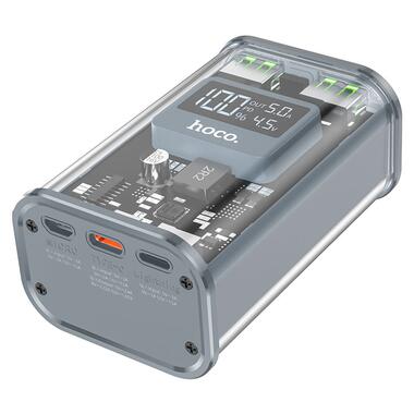 Портативное зарядное устройство Power Bank Hoco J105 Discovery Edition 22.5W 10000 mAh Gray фото №2