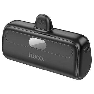 Портативное зарядное устройство Power Bank Hoco J116 Cool Lightning 5000 mAh Black фото №2