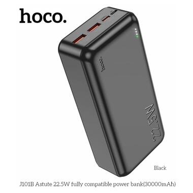 Портативний зарядний пристрій Power Bank Hoco J101B Astute PD20W+22.5W 30000 mAh Чорний фото №1
