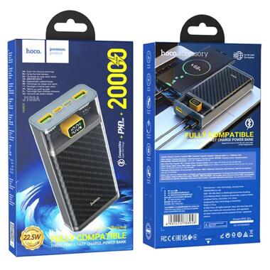 Повербанк HOCO J103A Discovery edition 22.5W 20000mAh Gray фото №7