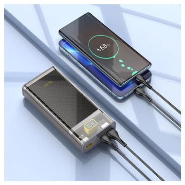 Повербанк HOCO J103A Discovery edition 22.5W 20000mAh Gray фото №8