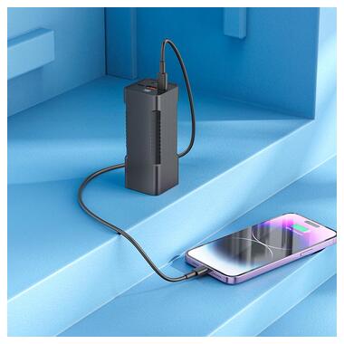 УМБ HOCO Flashlight fully compatible power bank Q15 черный фото №4