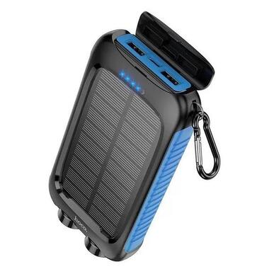 УМБ HOCO Sunpower solar power bank with light DB51 черный фото №2