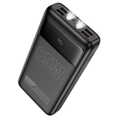 Батарея универсальная HOCO 30000mAh Apollo PD/65W QC/3.0 Black (DB81 / 714720) фото №1