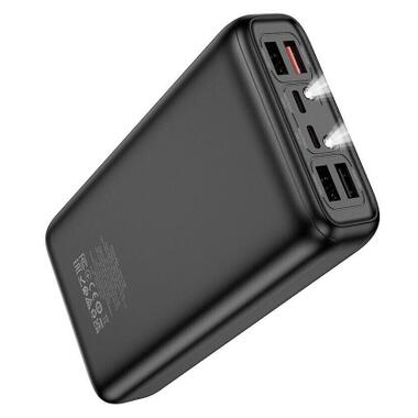 Батарея универсальная HOCO 30000mAh Apollo PD/65W QC/3.0 Black (DB81 / 714720) фото №3