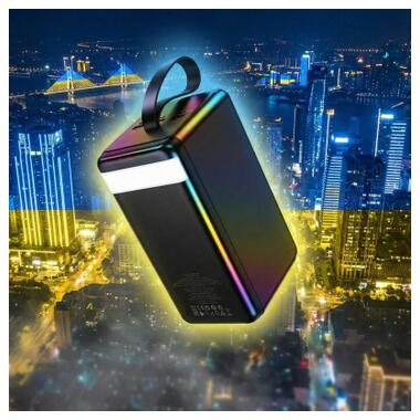 Батарея универсальная HOCO 90000mAh Element PD/20W, QC/FCP/SCP/AFC/22.5W, LCD, LED Lamp Black (J123D / 714778) фото №8