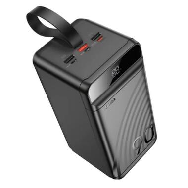 Батарея универсальная HOCO 90000mAh Element PD/20W, QC/FCP/SCP/AFC/22.5W, LCD, LED Lamp Black (J123D / 714778) фото №2