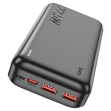 Батарея универсальная HOCO 20000mAh, 22.5W, Black (J101A / 45365) фото №2