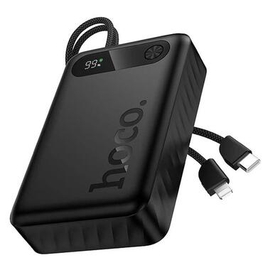 УМБ HOCO Edge PD fully compatible power bank with two cables J171A 20000mAh Black фото №1