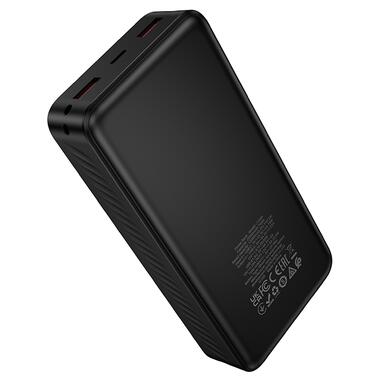 Внешний аккумулятор HOCO J154A Victorious 22.5W+PD20W fully compatible power bank(20000mAh) Black (6942007660761) фото №4