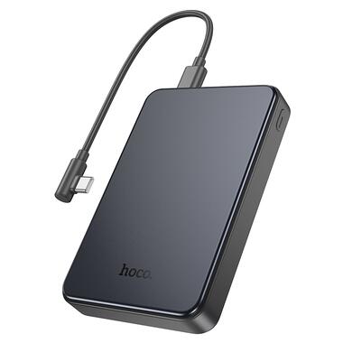 Внешний аккумулятор HOCO J170 Starlight 22.5W+PD20W fully compatible power bank with cable(10000mAh) Metal Gray (6942007672696) фото №5