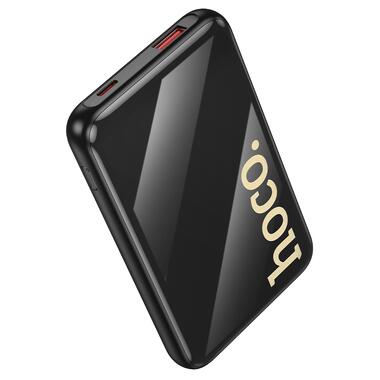 Внешний аккумулятор HOCO Q37 Graceful 22.5W+PD20W power bank with two cables(10000mAh) Black (6942007644914) фото №4