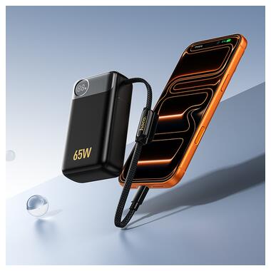 Внешний аккумулятор HOCO Q53 Skillful PD65W power bank(12000mAh) Black (6942007672597) фото №7