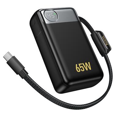 Внешний аккумулятор HOCO Q53 Skillful PD65W power bank(12000mAh) Black (6942007672597) фото №4