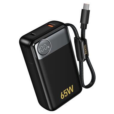 Внешний аккумулятор HOCO Q53 Skillful PD65W power bank(12000mAh) Black (6942007672597) фото №3