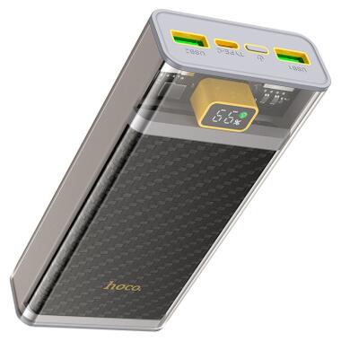 Батарея универсальная HOCO 20000mAh, 22.5W, Black (J103A / 45366) фото №1