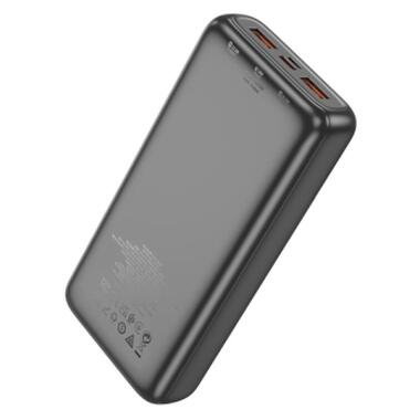 Батарея универсальная HOCO 20000mAh, PD/20W, 22.5W, Black (J121A / 42069) фото №6