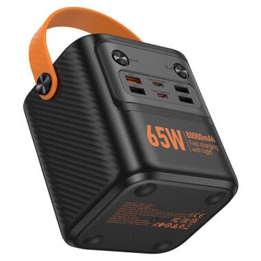 Батарея универсальная HOCO 80000mAh Pro Tough PD/65W Black (J152 / 714982) фото №4