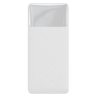 Портативний акумулятор Baseus Bipow Digital Display (Overseas Edition) 10000mAh 15W (PPBD050002) White фото №1