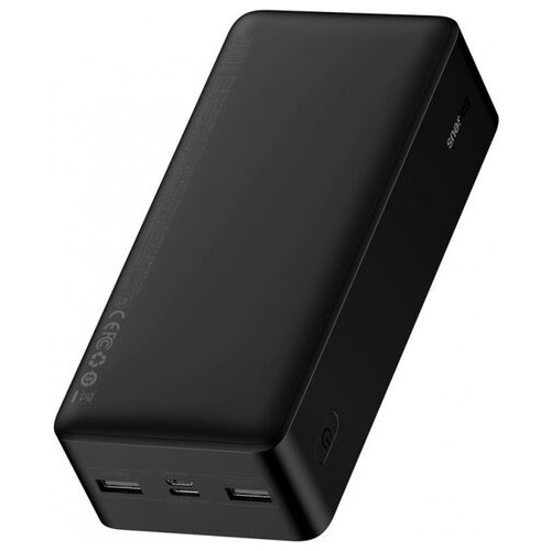 Універсальна мобільна батарея Baseus Bipow Digital Display 15W 30000mAh Black (PPDML-K01) фото №4