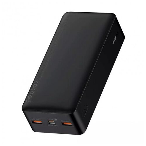 Універсальна мобільна батарея Baseus Bipow Digital Display 20W 30000mAh Black (PPDML-N01) фото №3