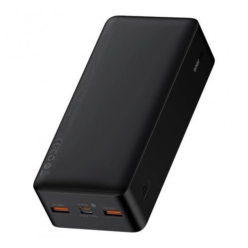 Портативний акумулятор Baseus Bipow Digital Display (Overseas Edition) 30000mAh 20W (QC3.0 PD) (PPBD050401) Black фото №3