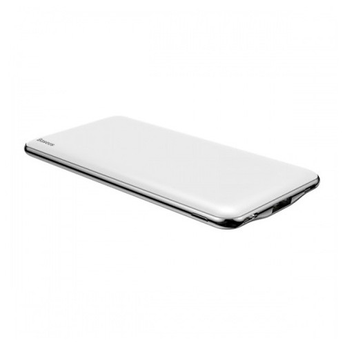 Універсальна мобільна батарея Baseus Simbo 10000mAh Fast Charge, USB, White (Simbo/29505) фото №3