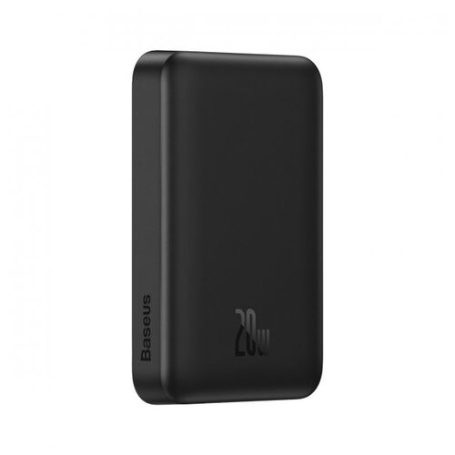 Портативний акумулятор із бездротовою зарядкою Baseus Magnetic Mini (Overseas Edition) 10000mAh 20W (PPCX070001) Black фото №3