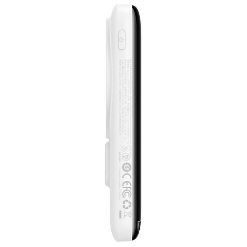 Зовнішній акумулятор Baseus Magnetic Wireless 10000 mAh White (PPCX000202) фото №5