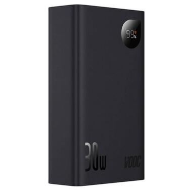 Повербанк Baseus Adaman 2 Digital Display 30W 20000mAh black (PPAD050101) фото №2